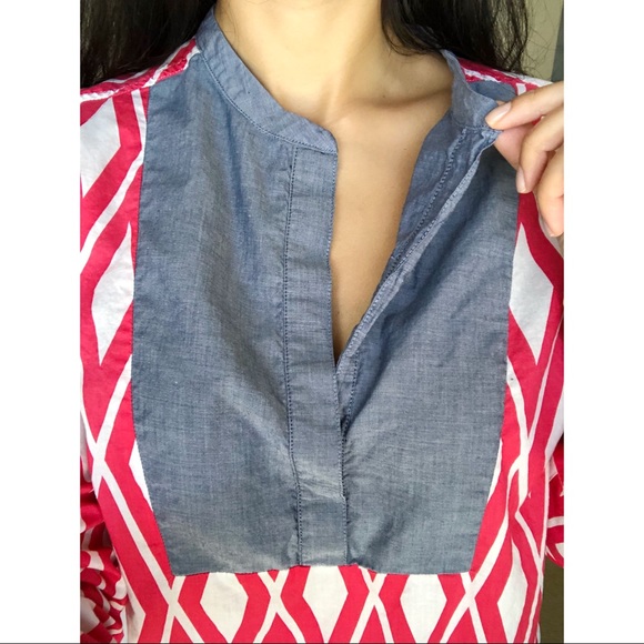 J Crew Geometric Tunic - Picture 4 of 4